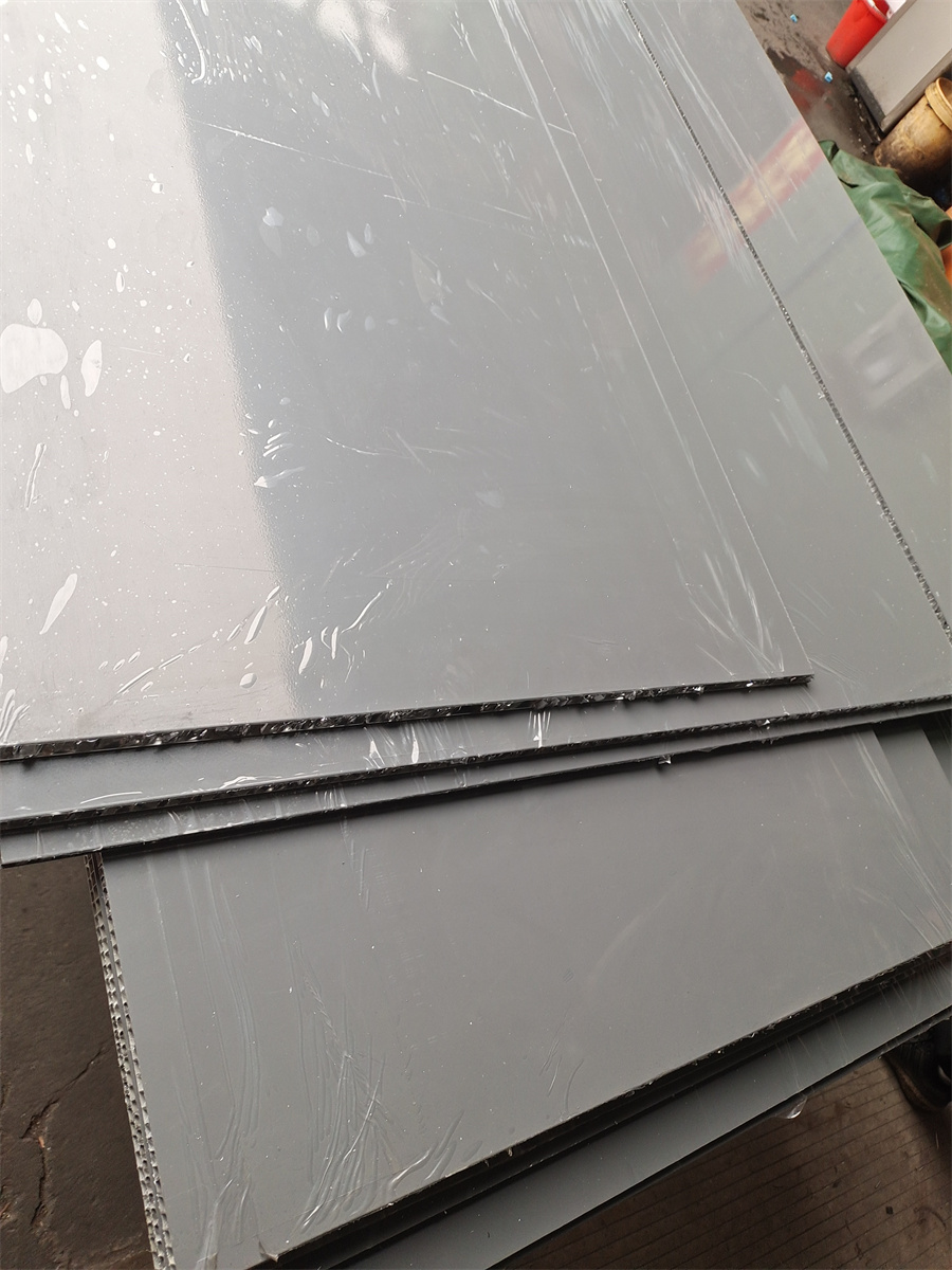 灰色铝蜂窝复合板