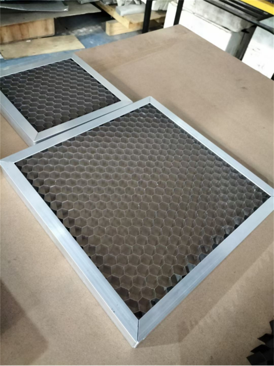 铝蜂窝网包铝框通风过滤整流网