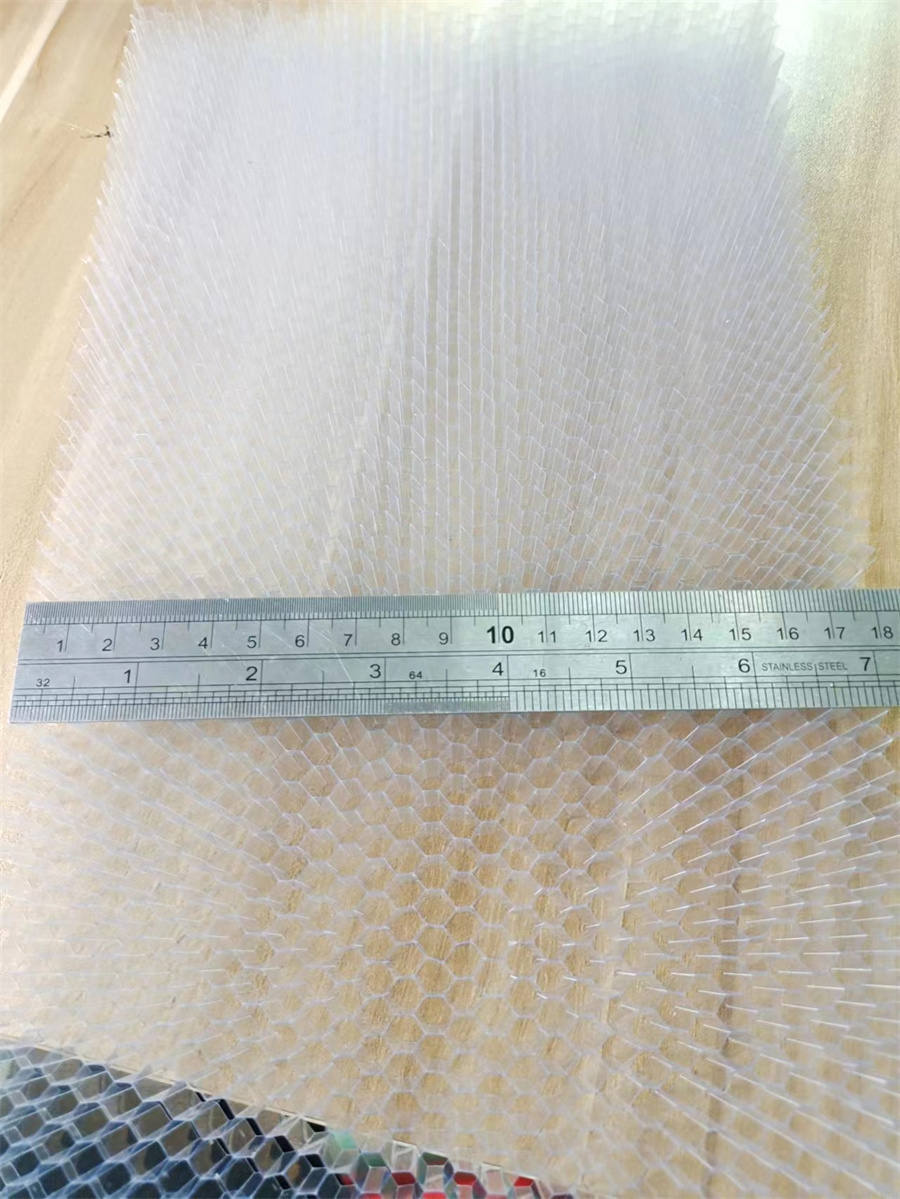 加厚六边形塑料蜂窝板 机车船舶内饰板 隔音隔热高强防腐可裁切