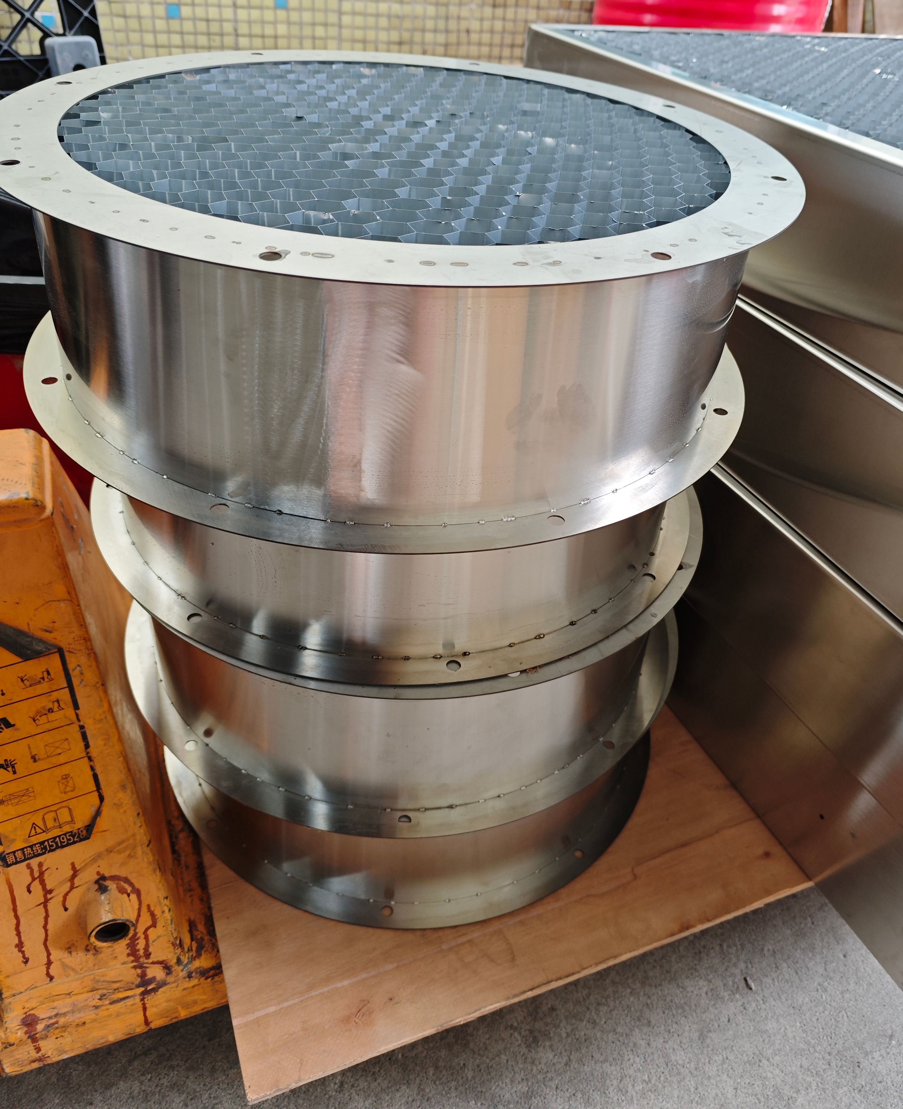 不锈钢蜂窝整流器