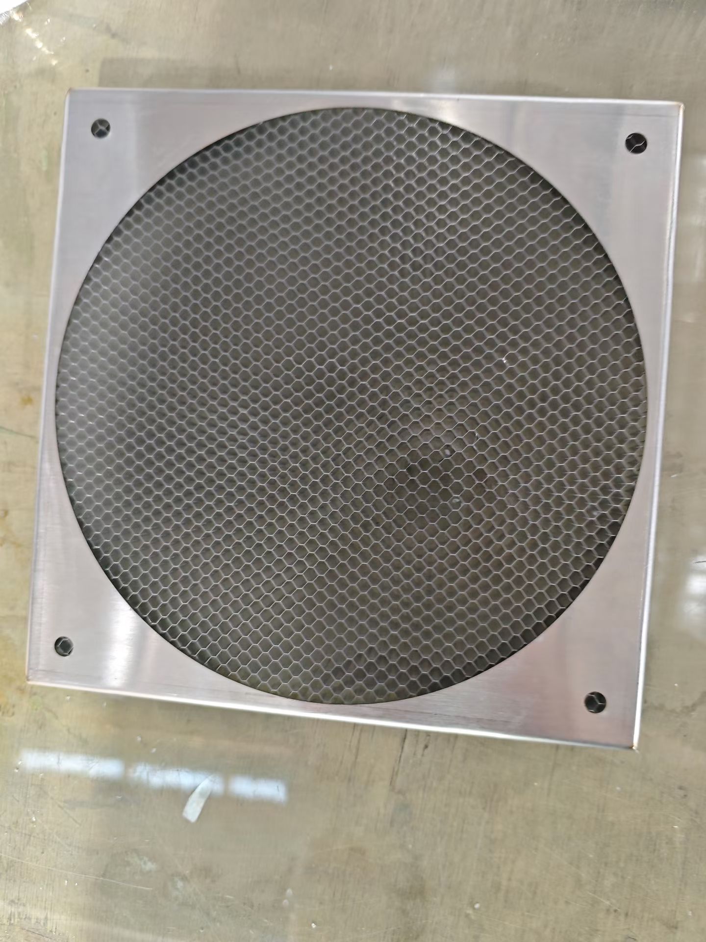 铝蜂窝网包不锈钢框